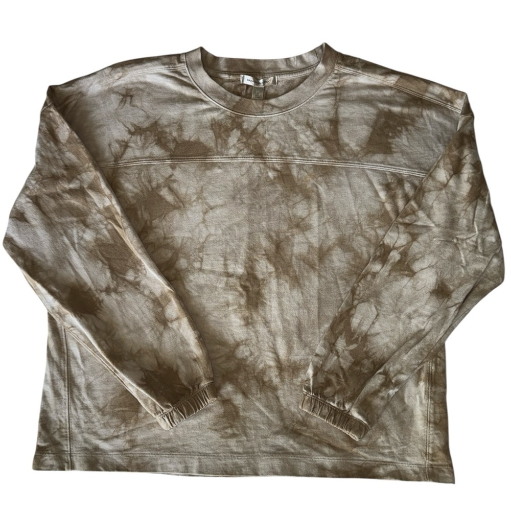 Banana Republic Cozy French Terry Tie Dye Sweatshirt NWOT Women’s Large